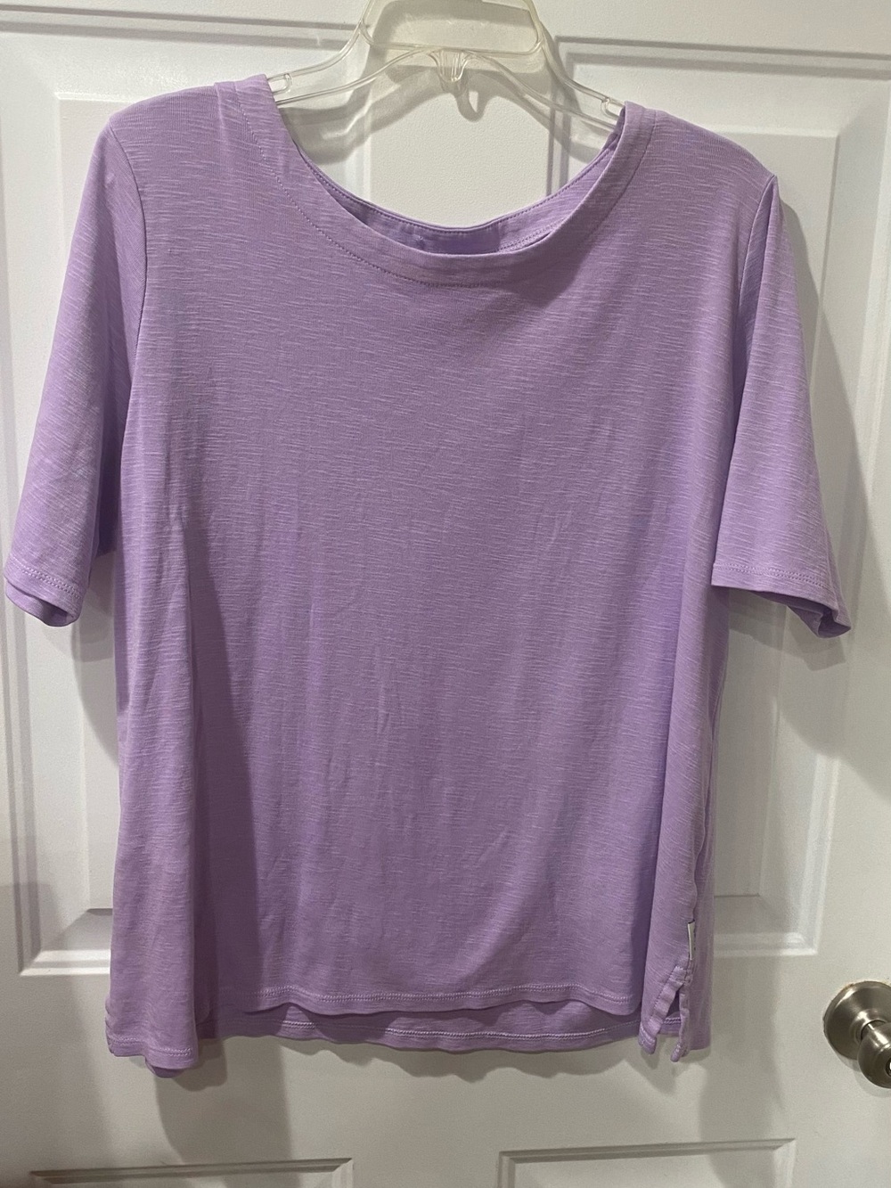 Orvis Lilac Short Sleeve Tee cotton women’s XL